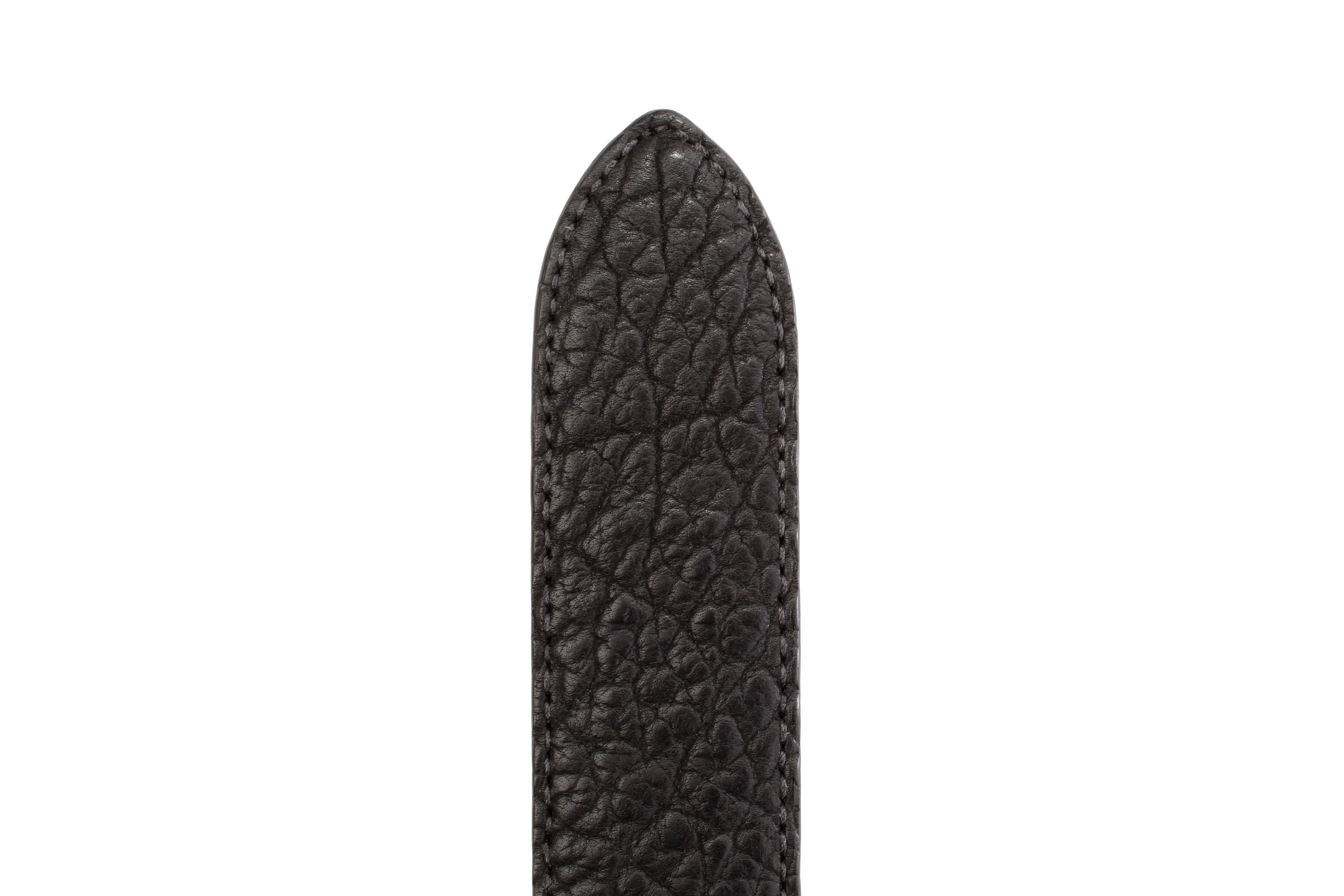 American Bison Leather / American Bison Suede Leather (strap only - 50" length)