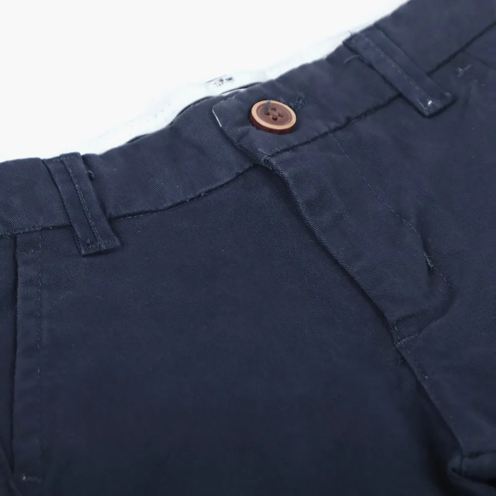 Boys Cotton Chino Pant - Navy Blue