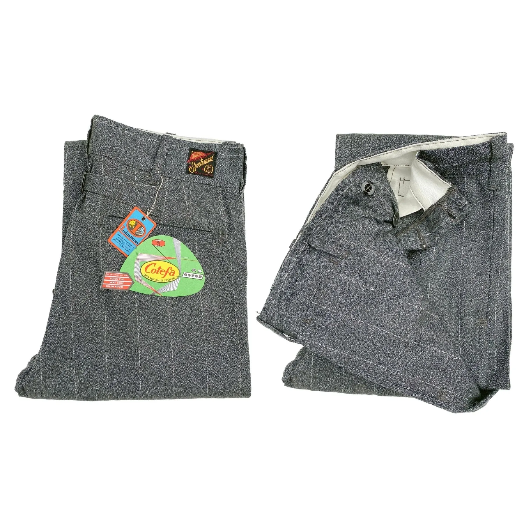 Cherokee Pants - Covert Stripe - Warehouse