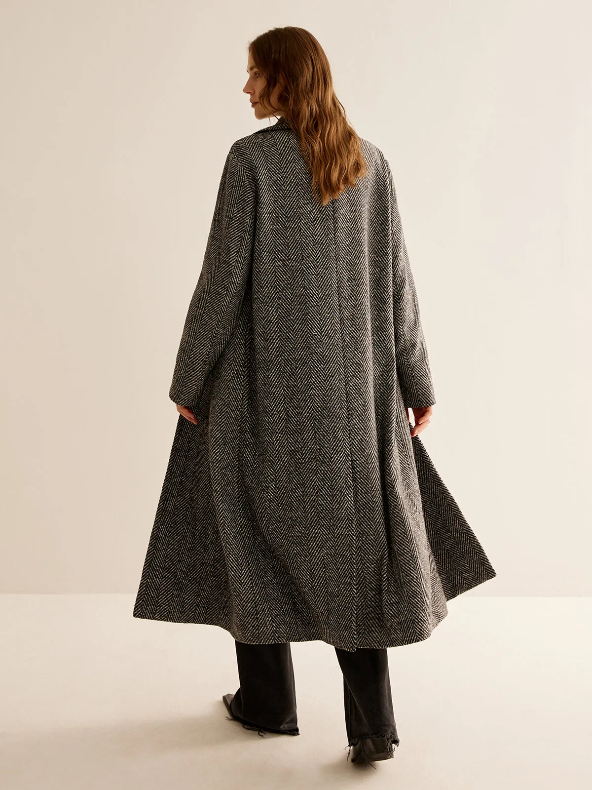 Chicmy-Winter Outfits Christmas Thanksgiving Gift New Year's Eve Outfits Streetwear Fashion Essential Versatile Long Trench Coat