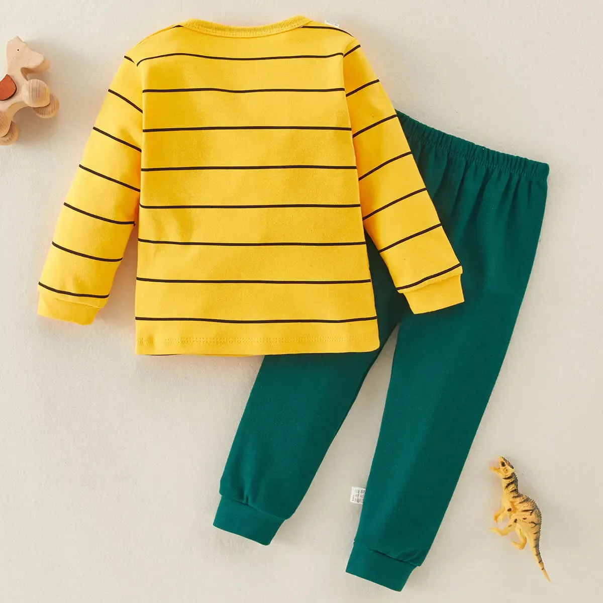 Cozy Cotton Baby Boy's Winter Pajamas Set