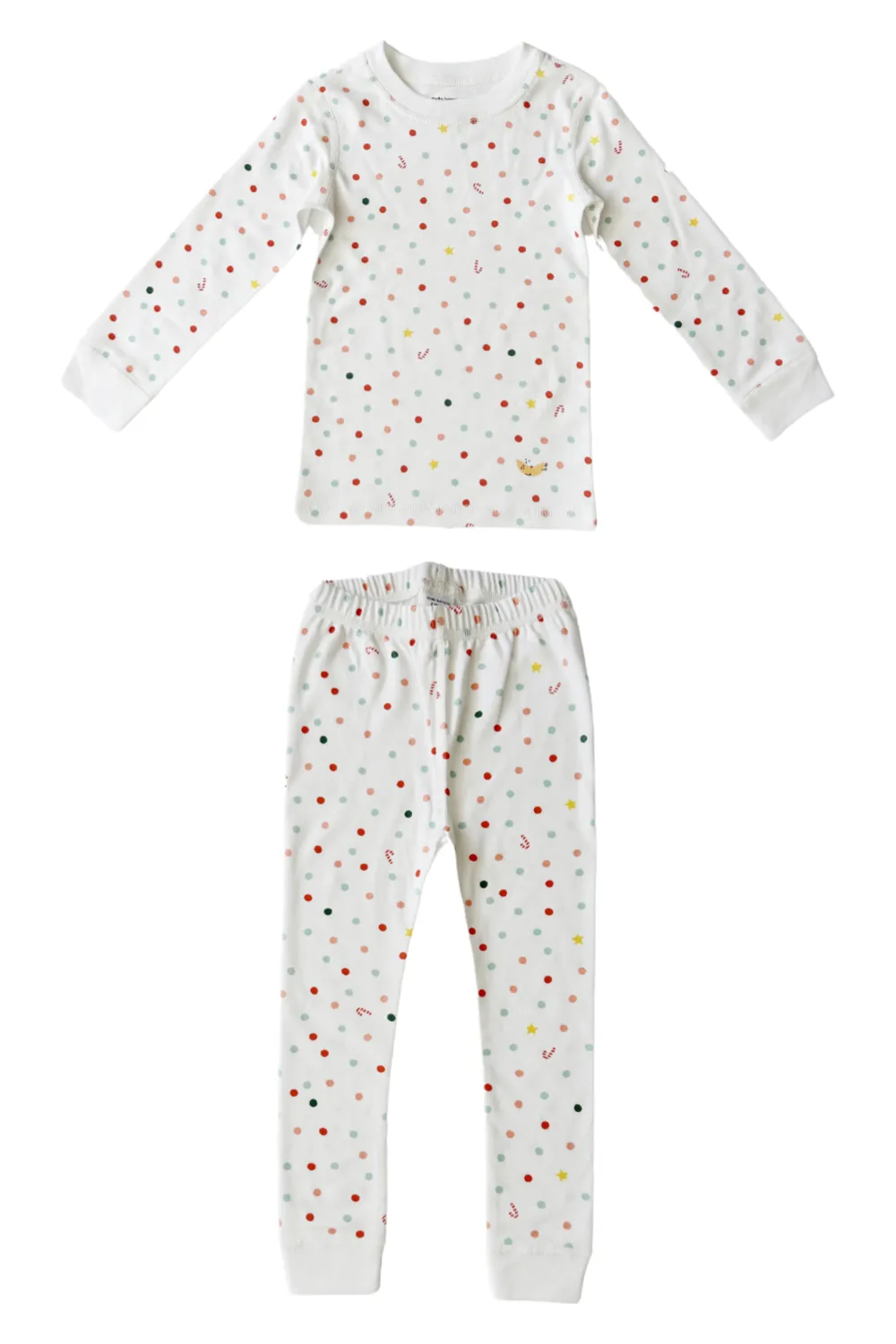 Decorate the Tree! Print Organic Pima Cotton Kids Pajama Set