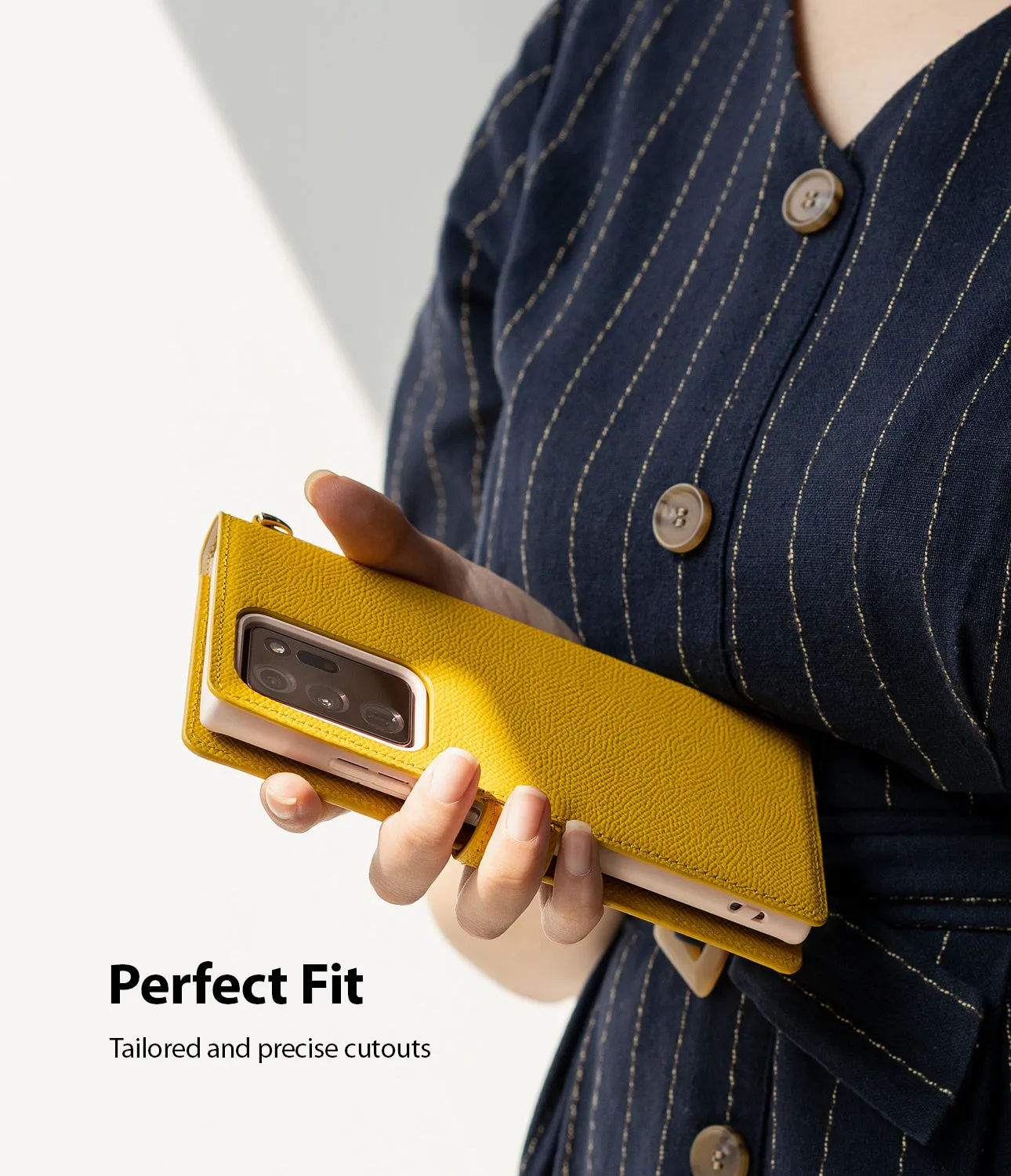 Galaxy Note 20 Ultra Case | Folio Signature Yellow