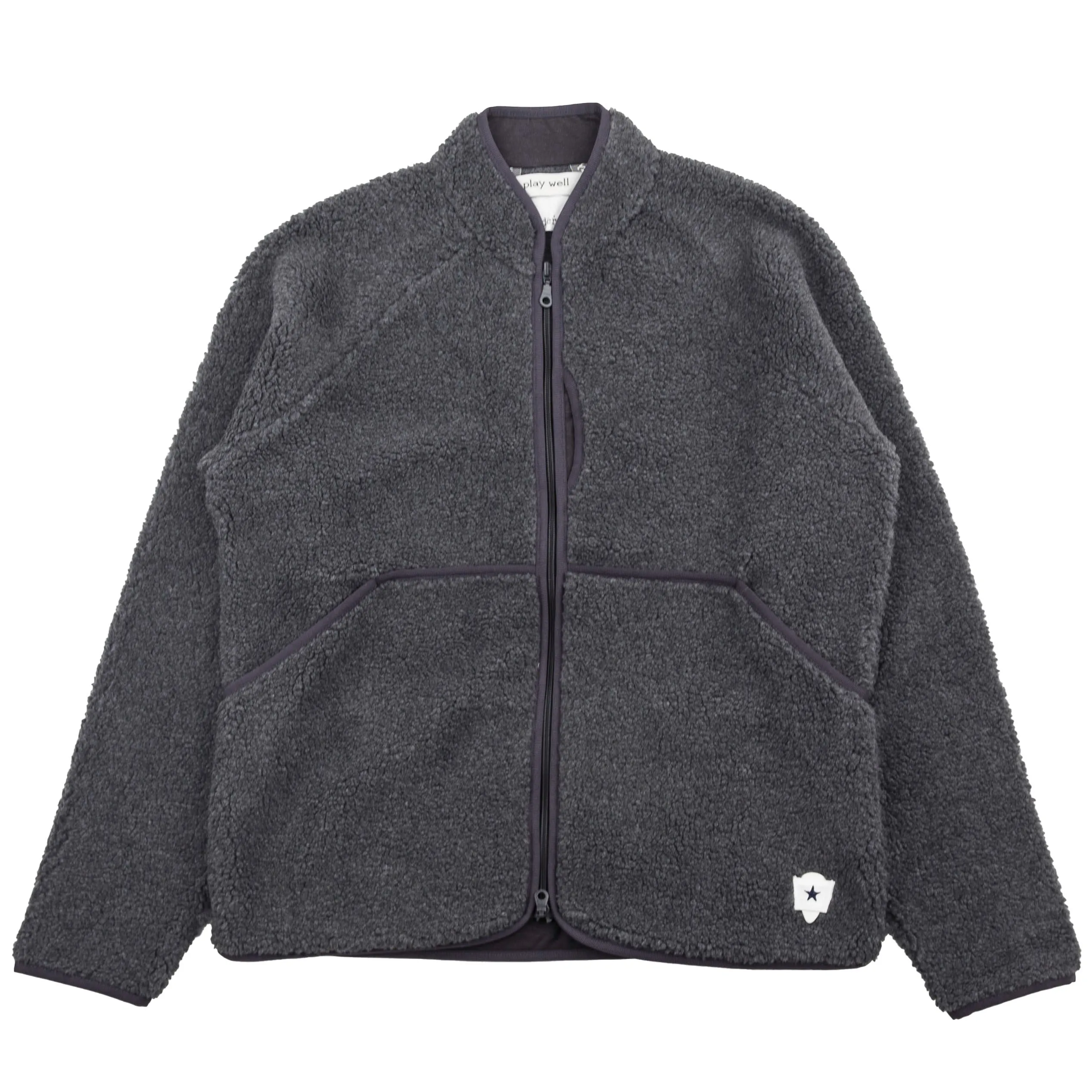 Himalayas Fleece Jacket - Charcoal