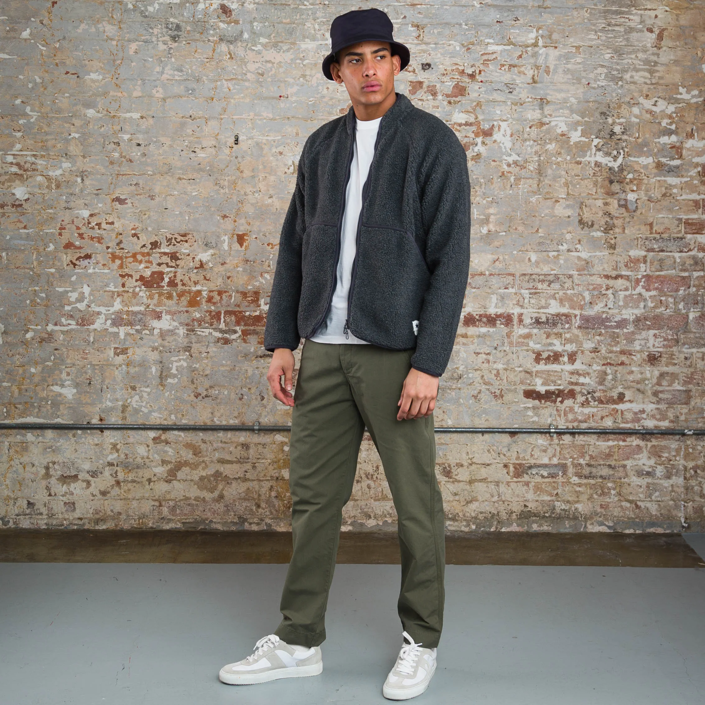 Himalayas Fleece Jacket - Charcoal