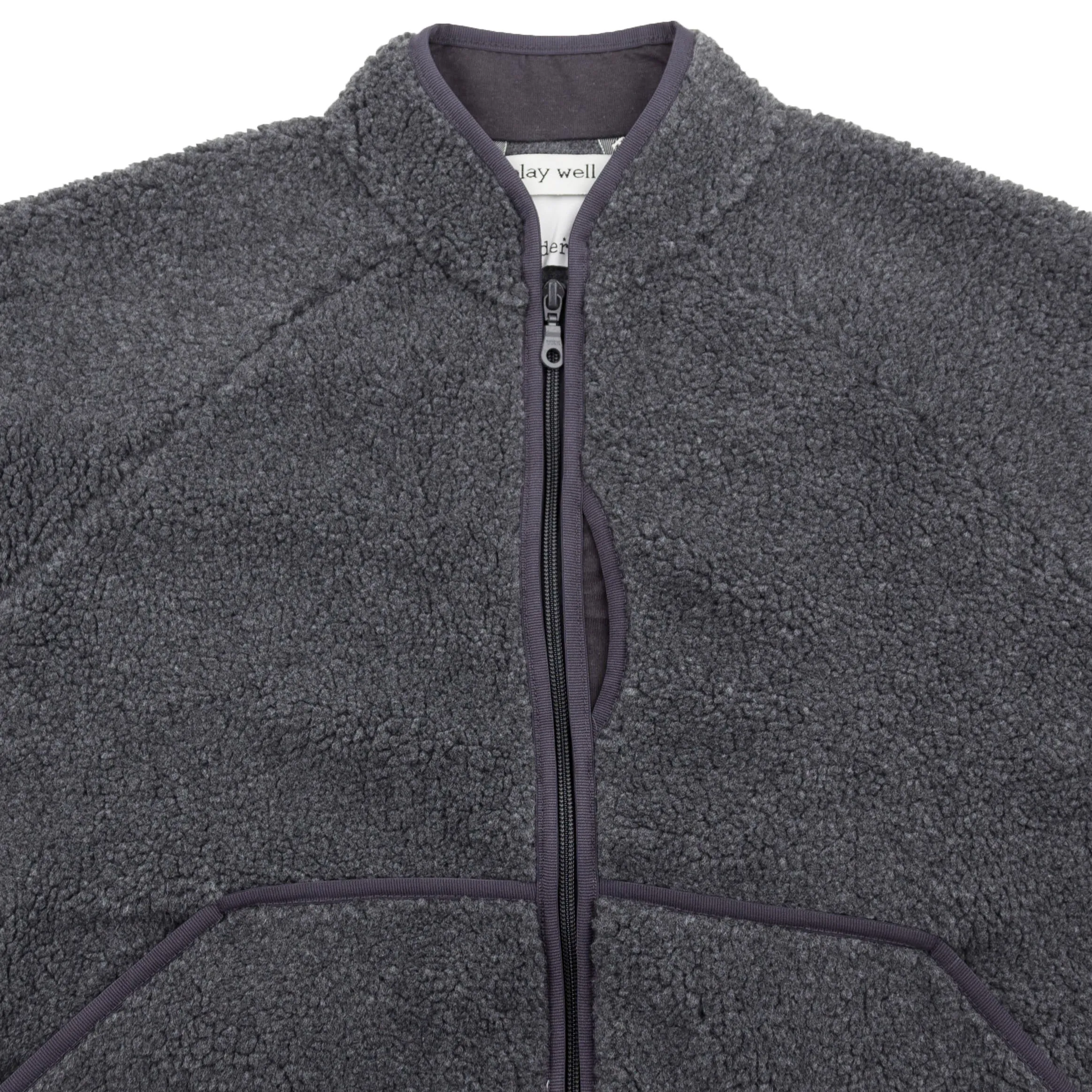 Himalayas Fleece Jacket - Charcoal