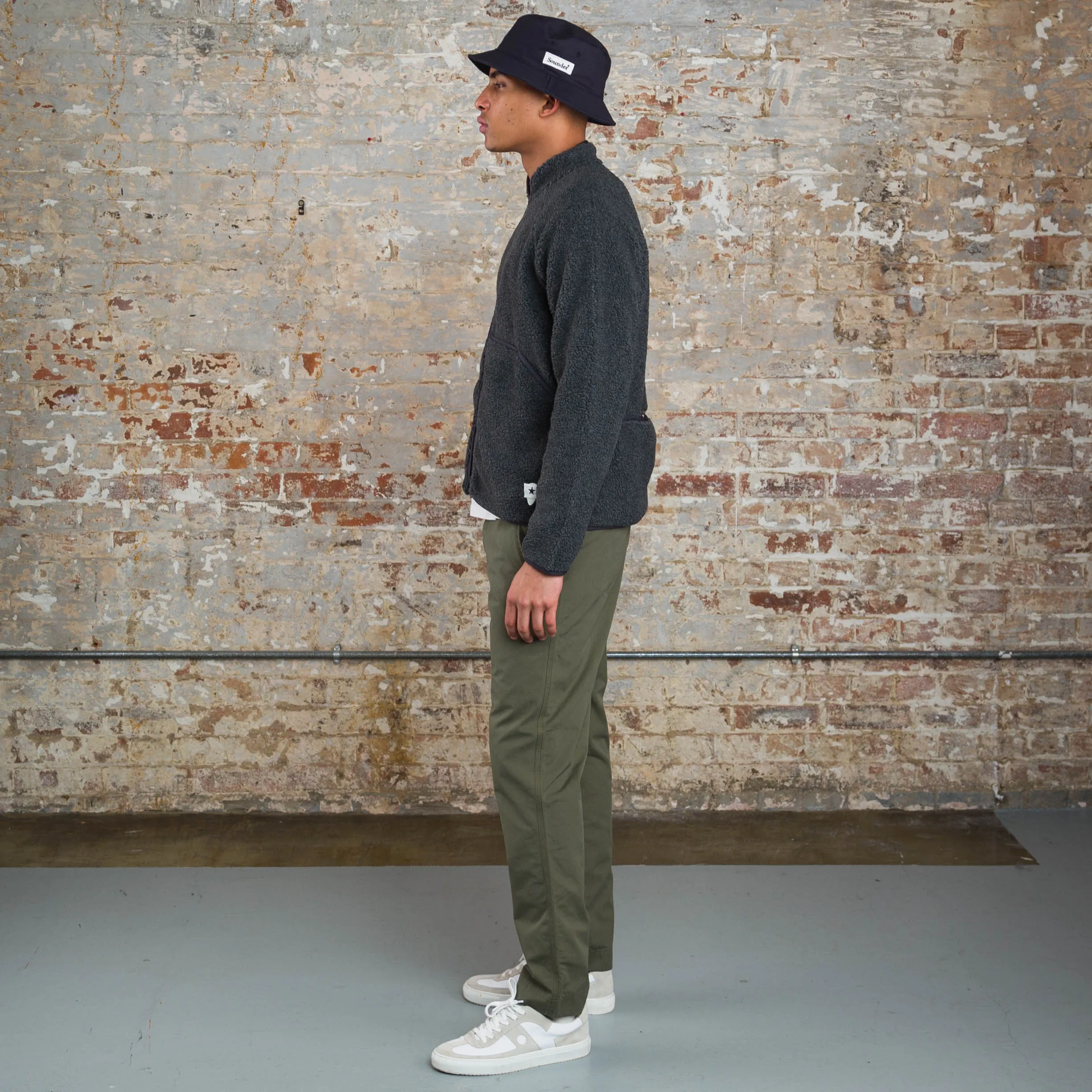 Himalayas Fleece Jacket - Charcoal