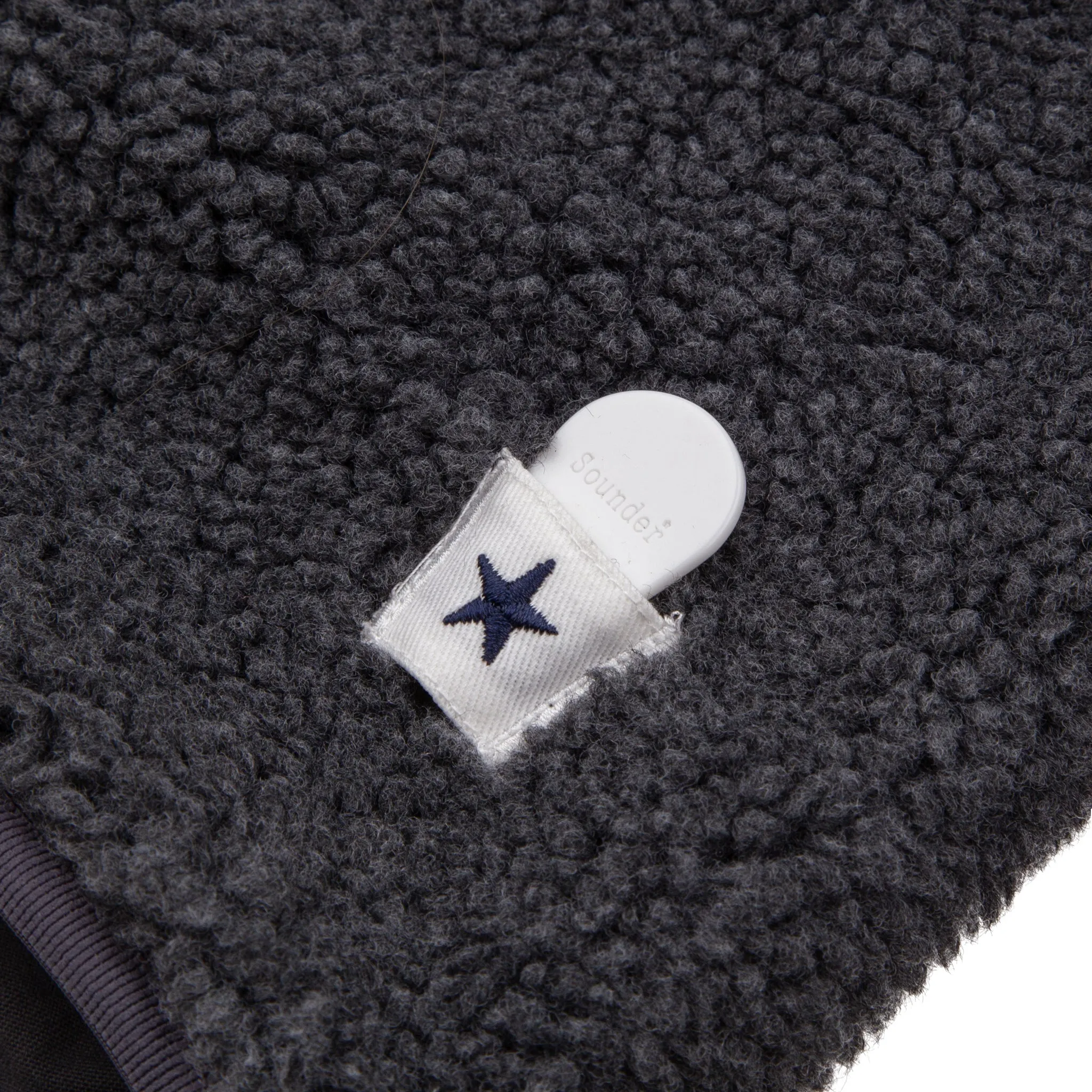 Hooded Himalayas Fleece Jacket - Charcoal