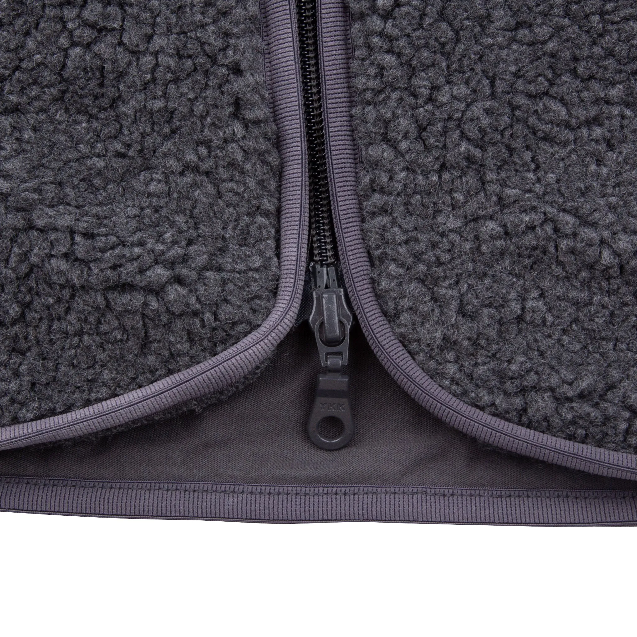 Hooded Himalayas Fleece Jacket - Charcoal