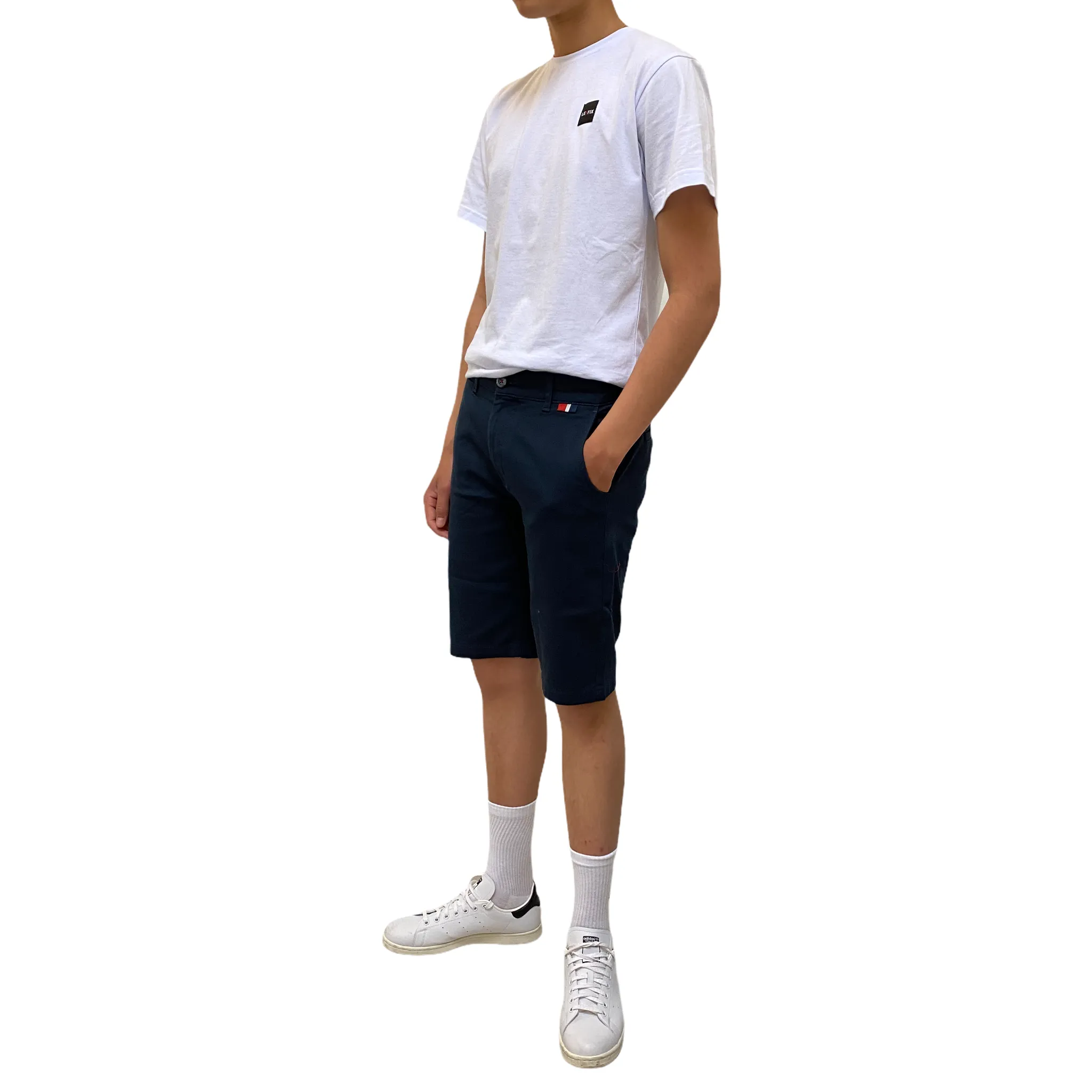 Le Fix Chino Shorts I Navy