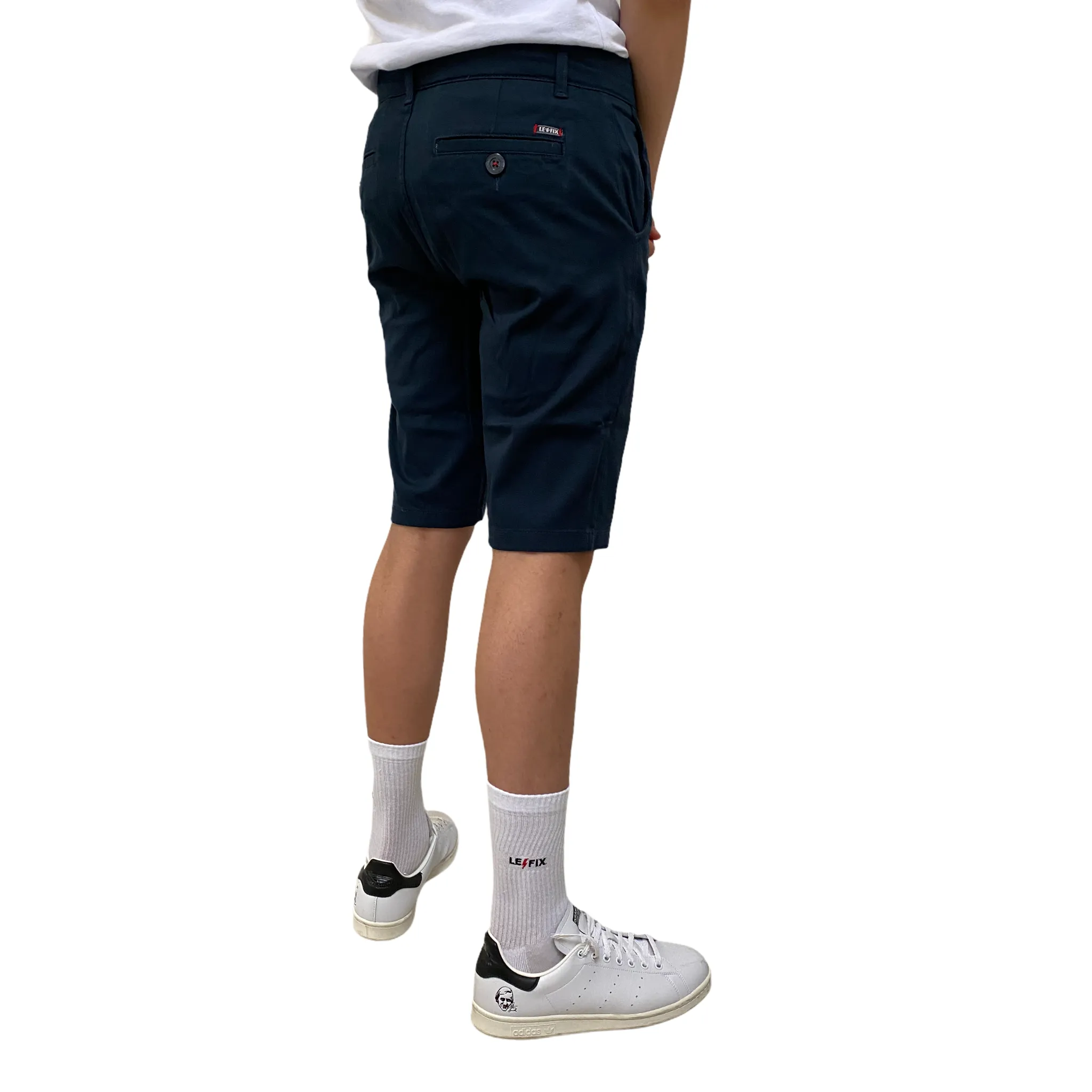 Le Fix Chino Shorts I Navy