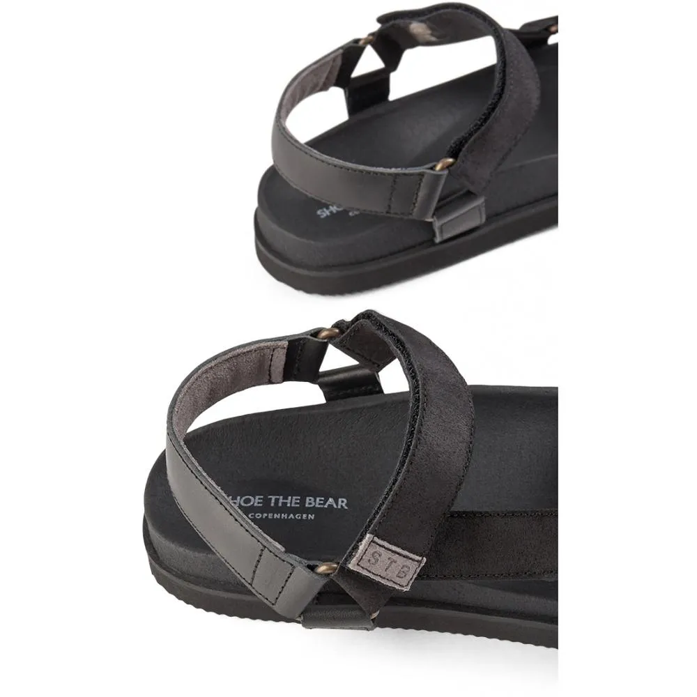 Luma sandal textile - BLACK