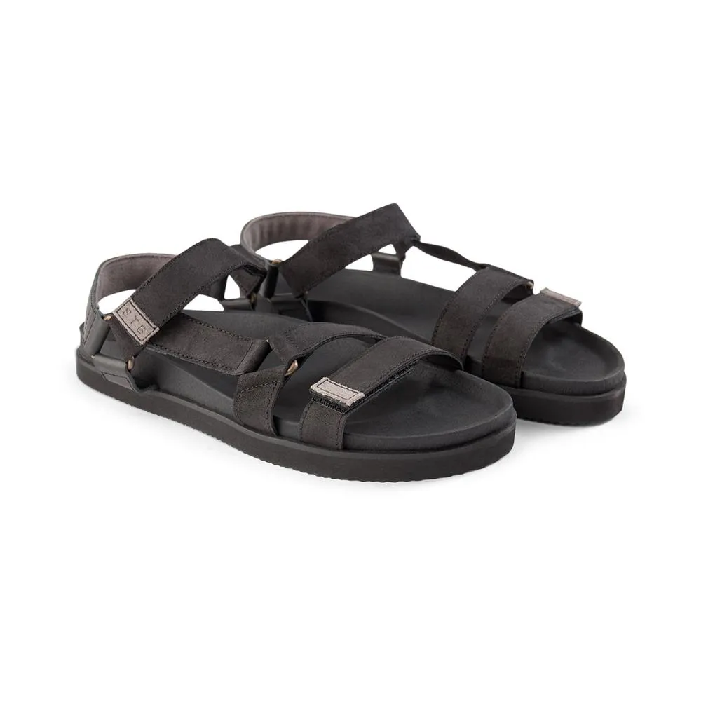 Luma sandal textile - BLACK