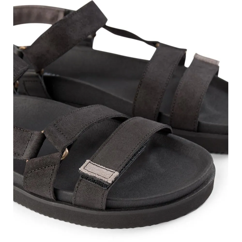 Luma sandal textile - BLACK