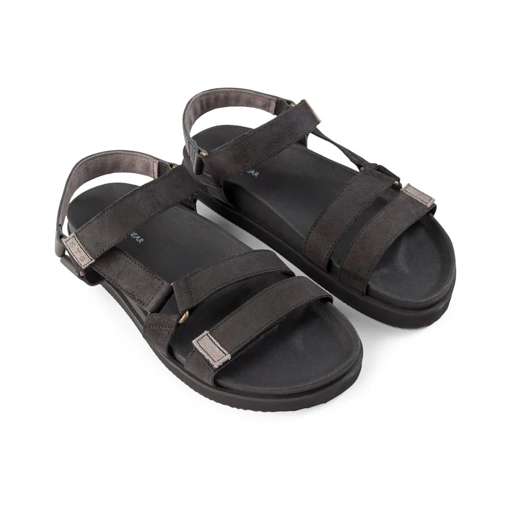 Luma sandal textile - BLACK