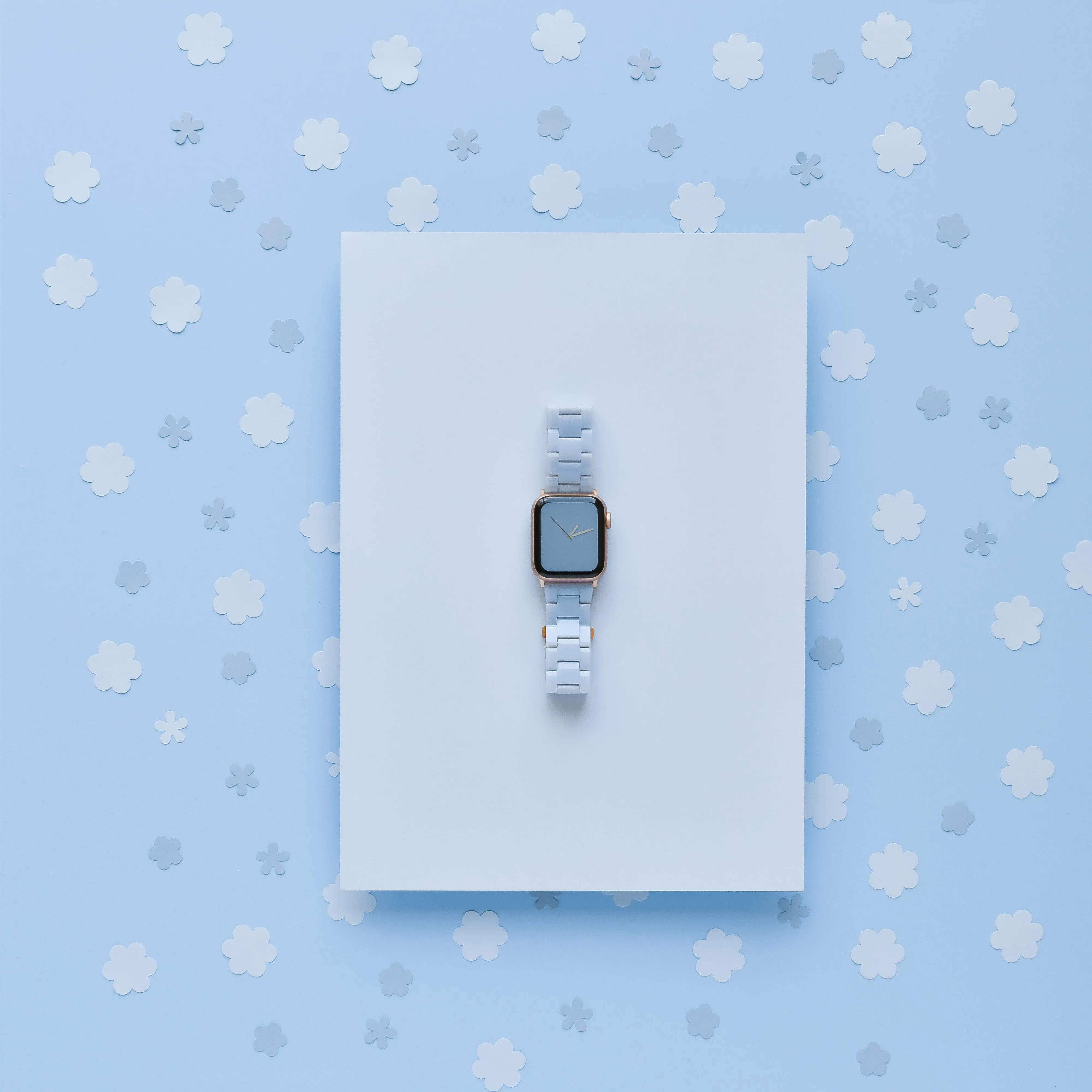 Luxe Pastel Blue Apple Watch Strap