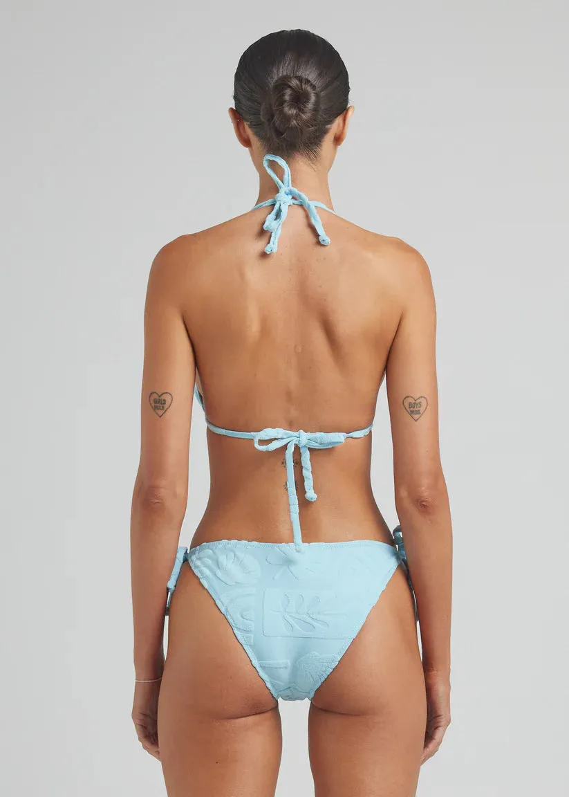 Mai Tai String Tie Bottom - Skylight