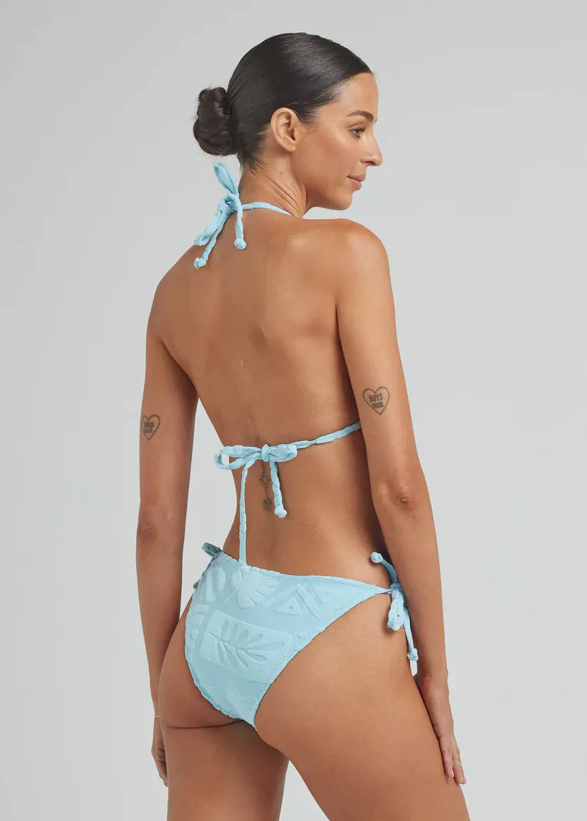 Mai Tai String Tie Bottom - Skylight