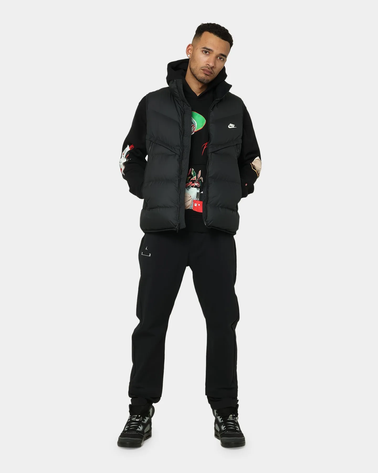 Nike Storm-FIT Windrunner PRIMALOFT Vest Black/Black/Sail