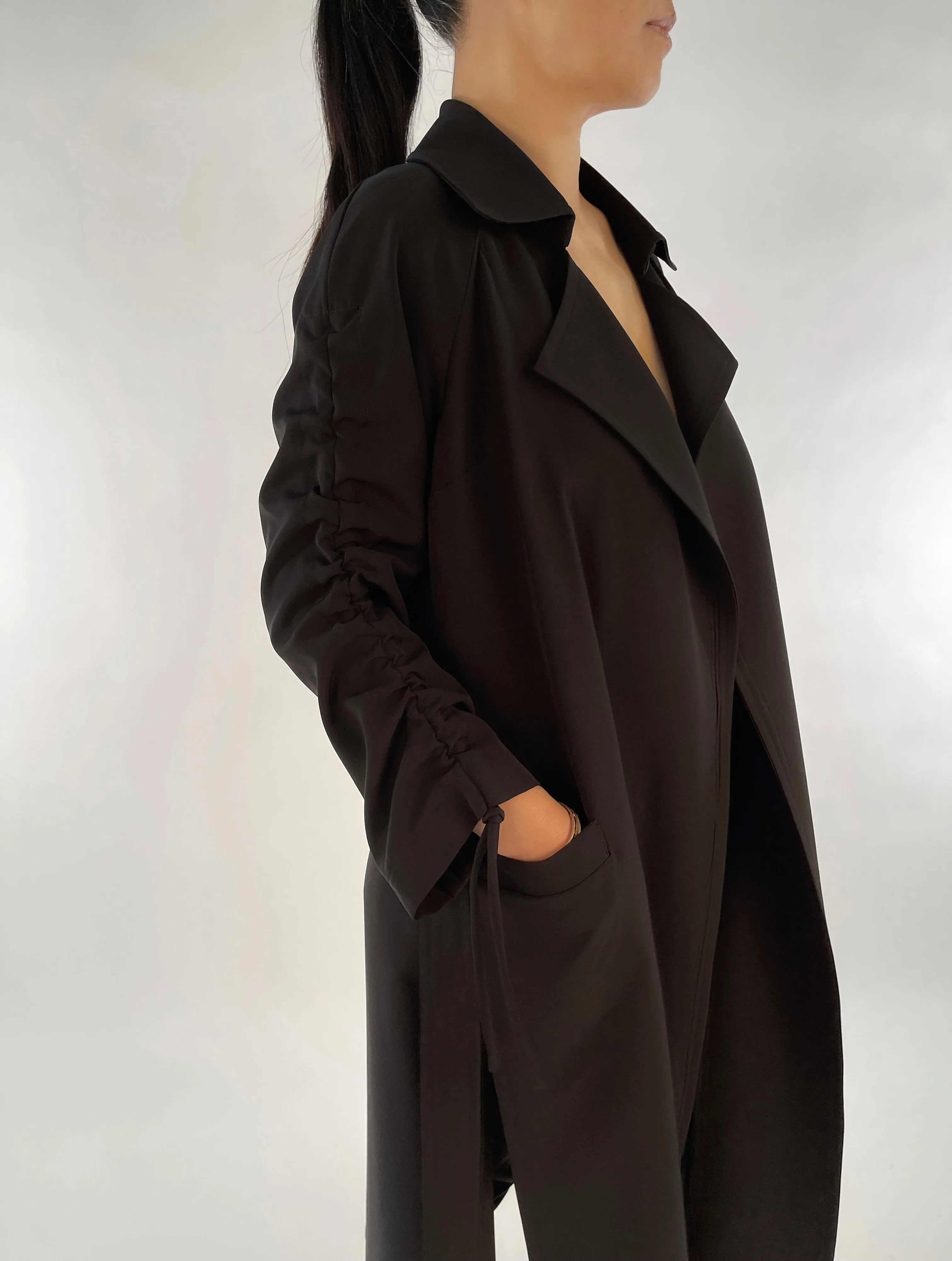 Pull Sleeve Trench