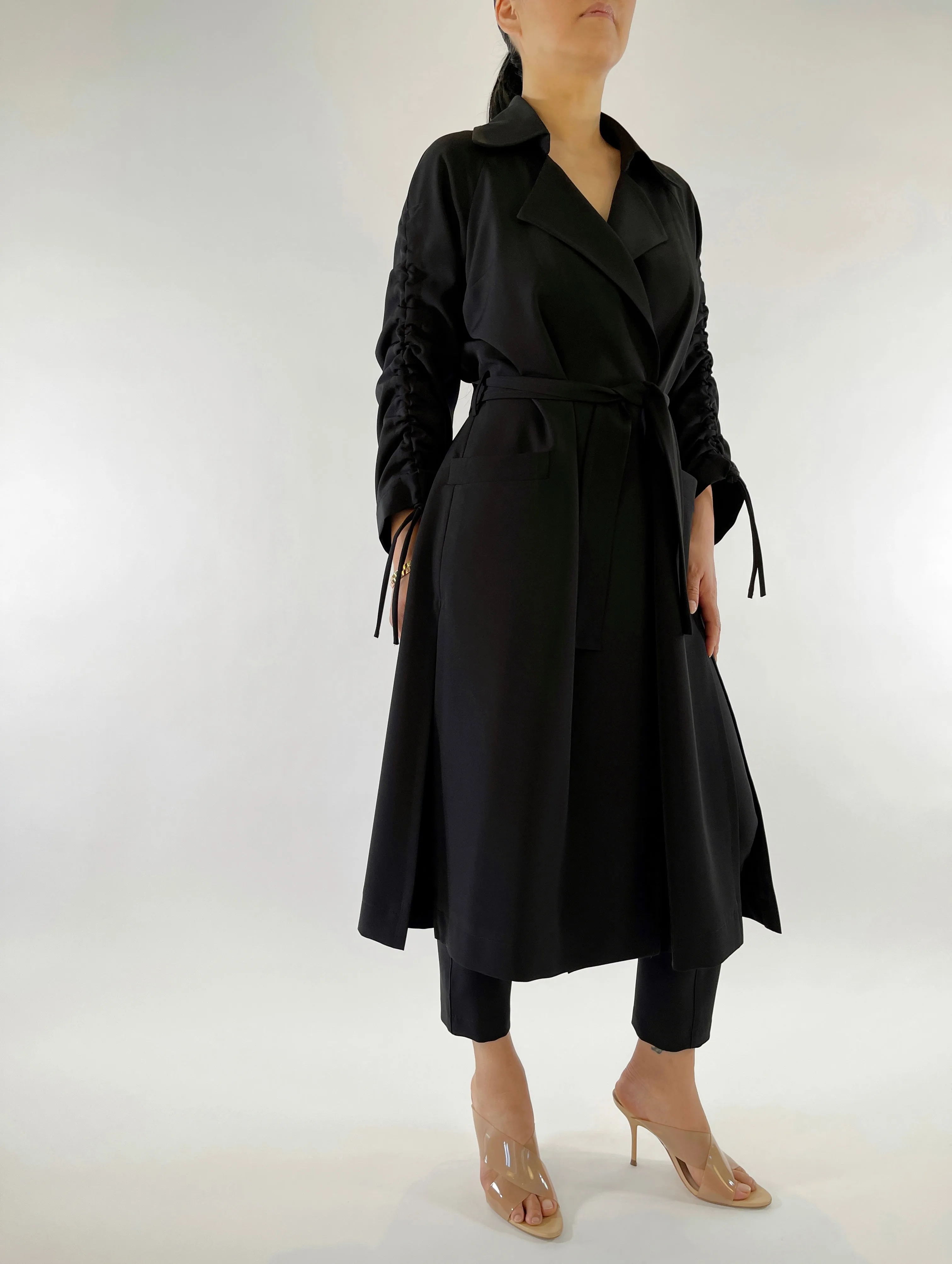 Pull Sleeve Trench