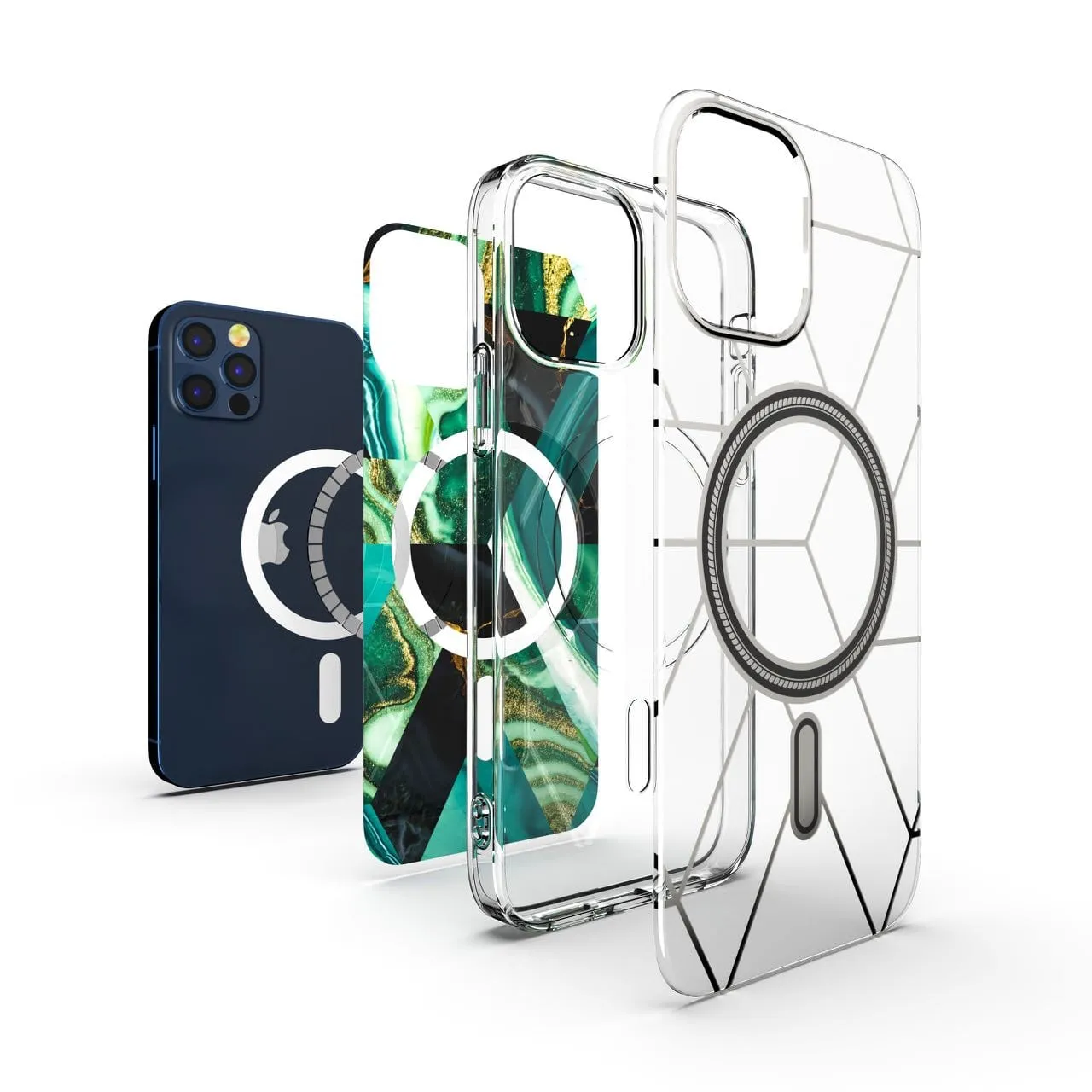 SUPER SHIELD SERIES TILE PASTEL IPHONE 14 PRO MAX