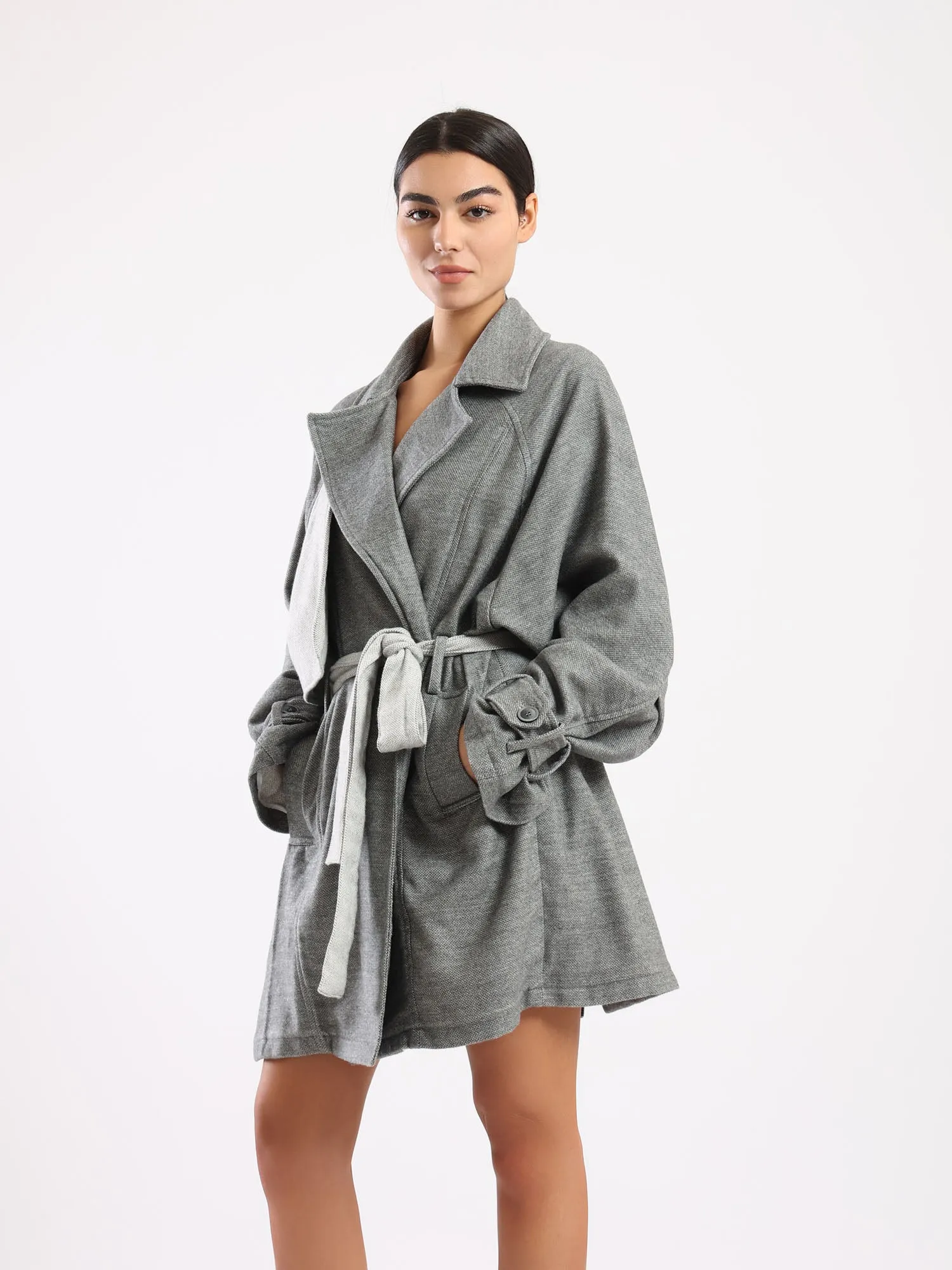The 2 Tones Sophia Trench Coat - Kei Dress