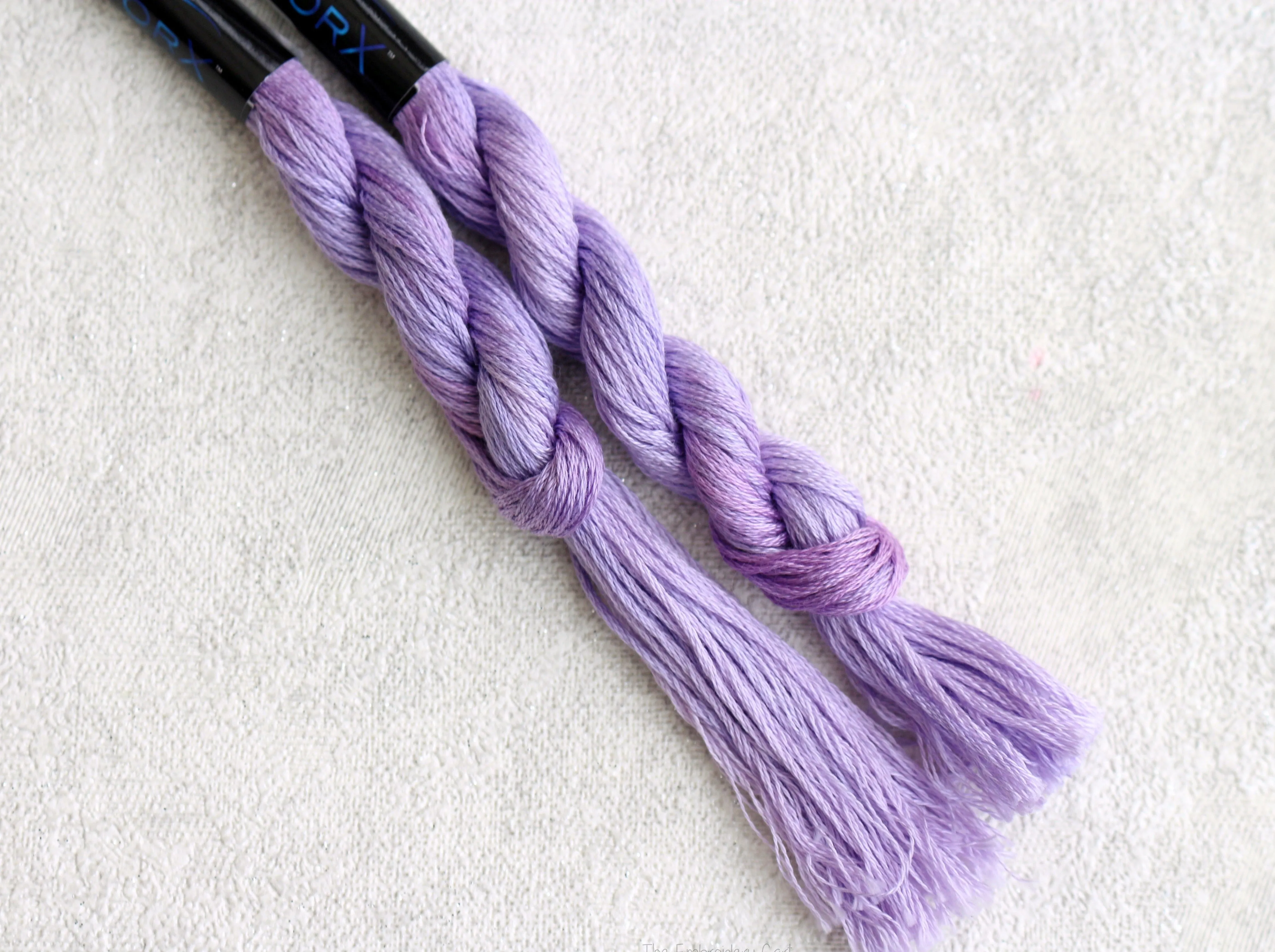 ThreadworX Legacy 1128 - Pastel Purple Variegated Embroidery Thread