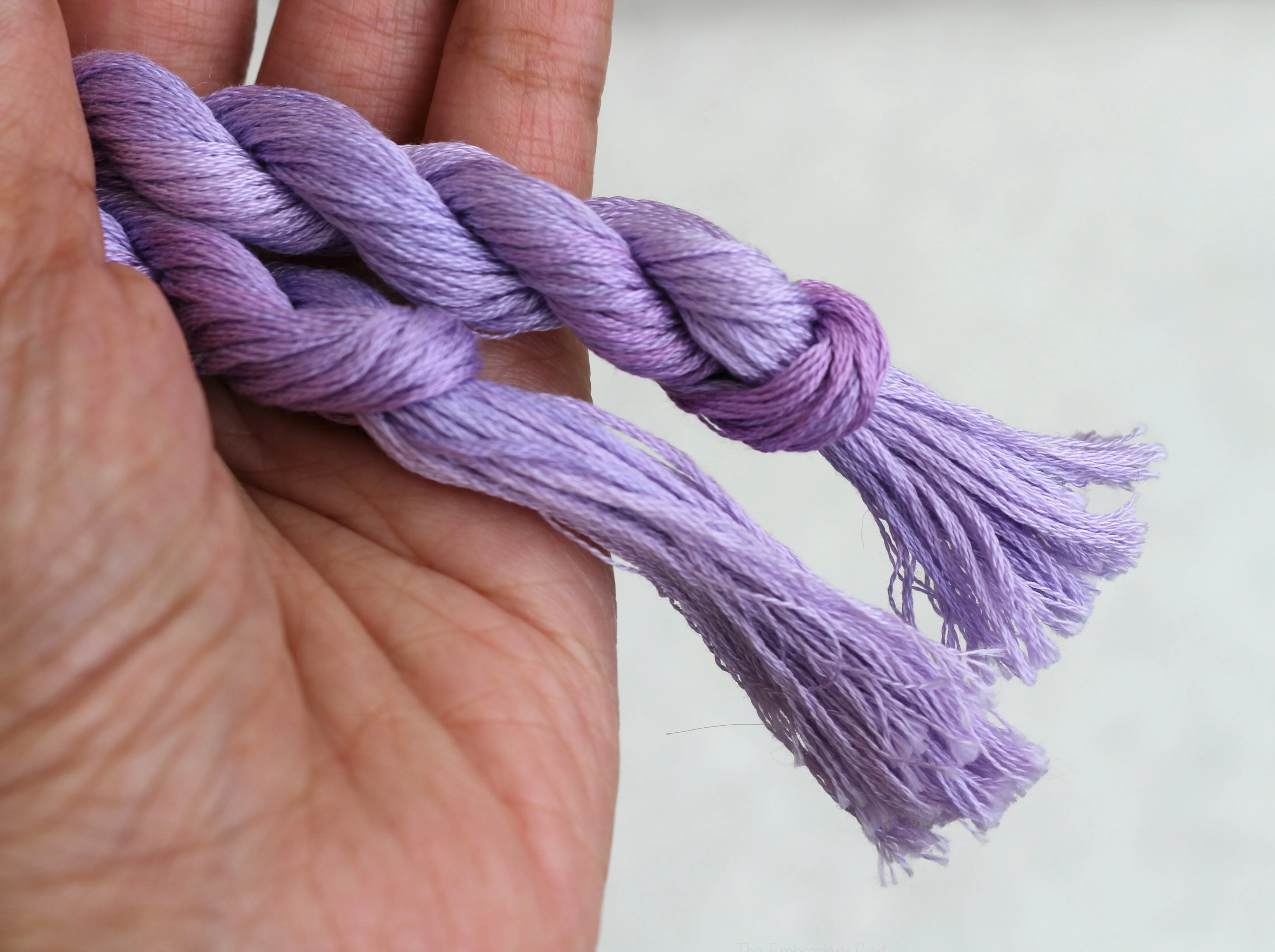 ThreadworX Legacy 1128 - Pastel Purple Variegated Embroidery Thread