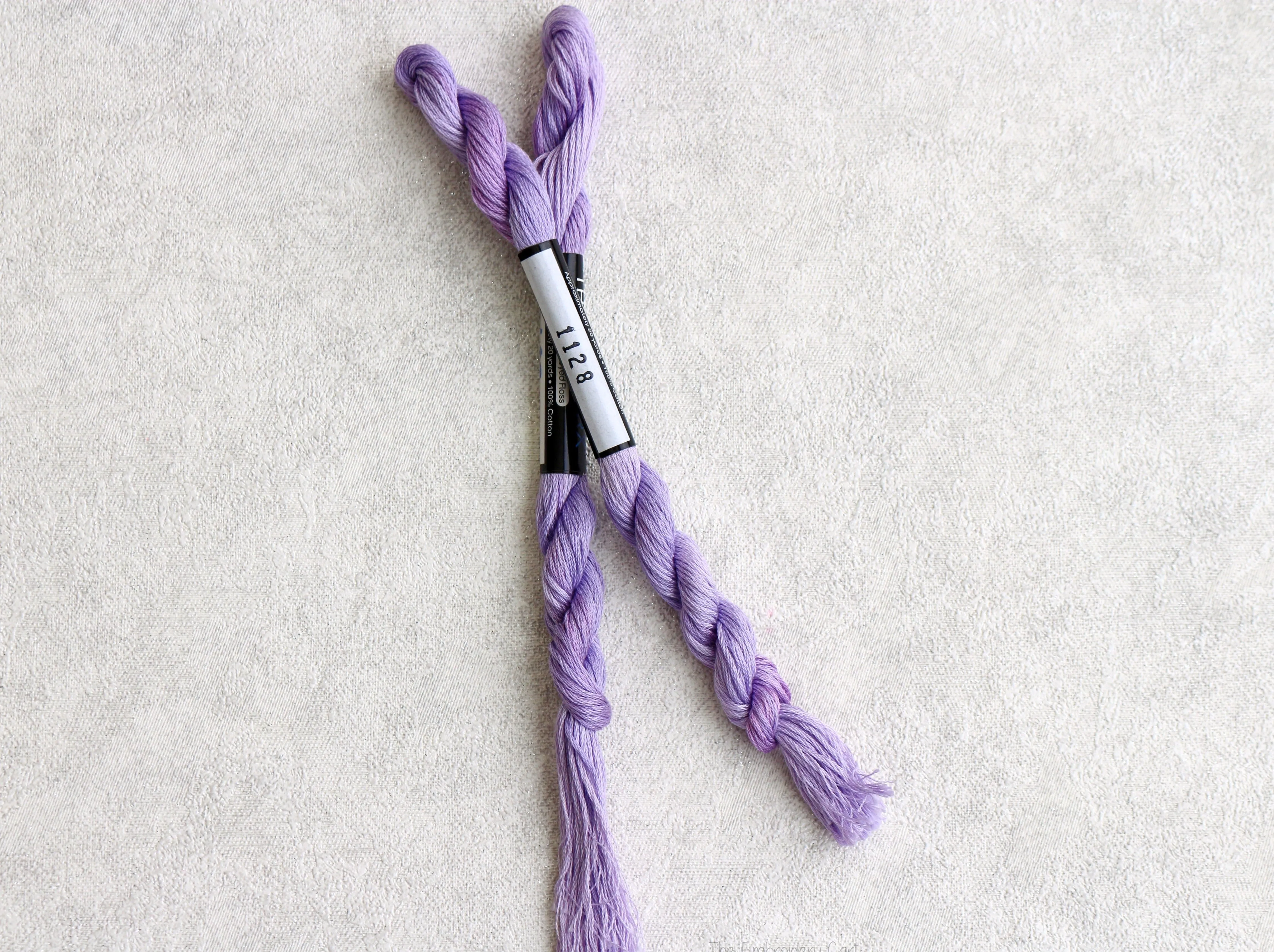 ThreadworX Legacy 1128 - Pastel Purple Variegated Embroidery Thread