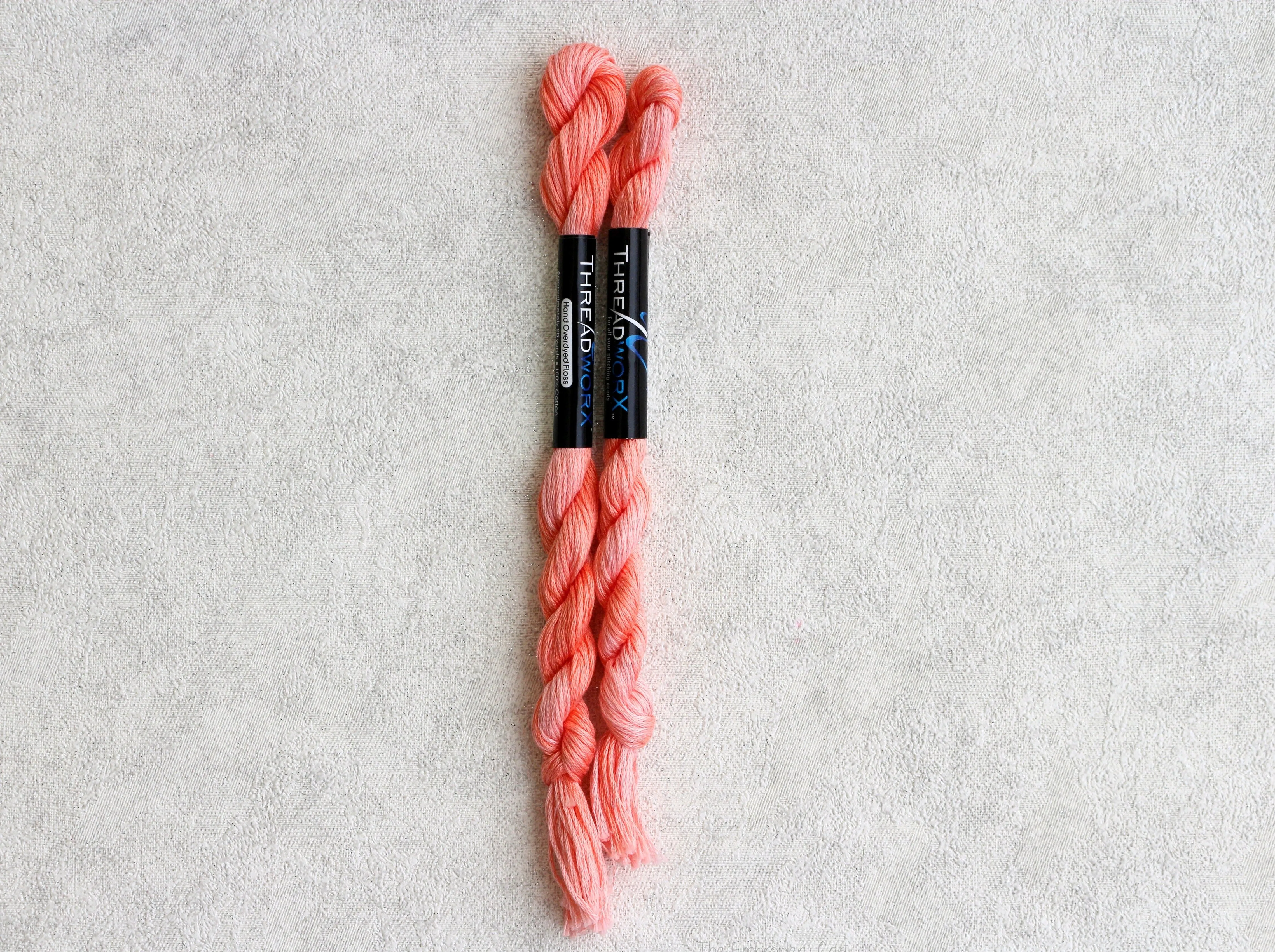 ThreadworX Mango Margarita 1004- Pastel Peach Orange Variegated Embroidery Thread